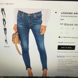 NWT - AG Size 27 Jeans/Jeggings
